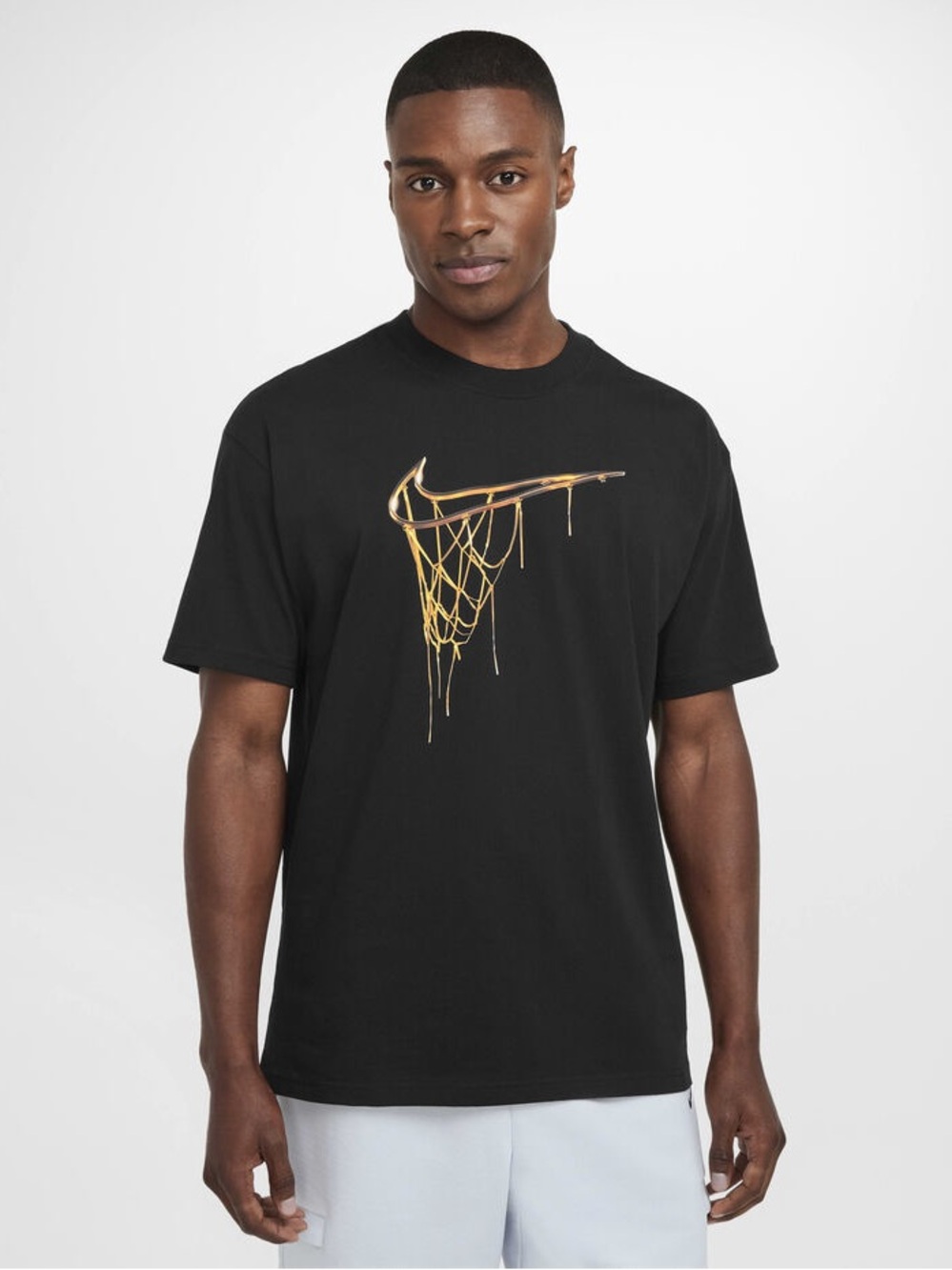 Nike Men's Max90 Swoosh Hoop Basketball Graphic Tee